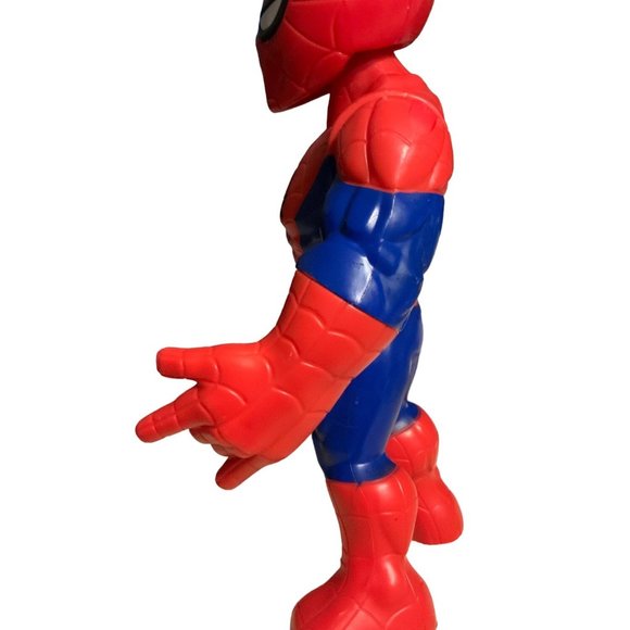 Hasbro 10 Inch Marvel Spiderman Super Hero Playskool Chunky Figure - Picture 5 of 12
